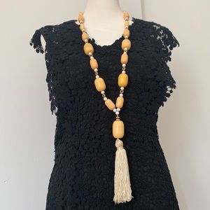 80’s Vintage necklace with tassel